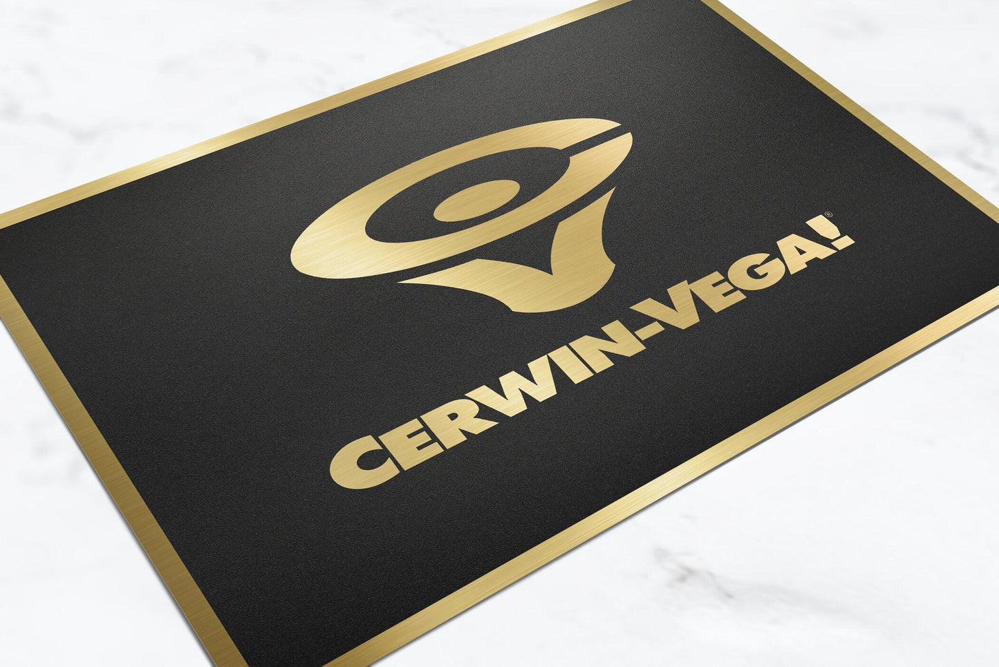 Cerwin vega home audio sign