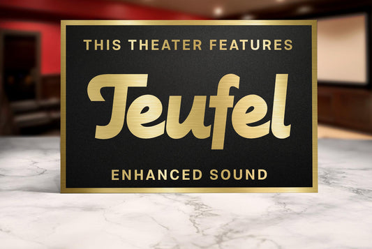 Teufel theater sign | cinema sign | theater decor
