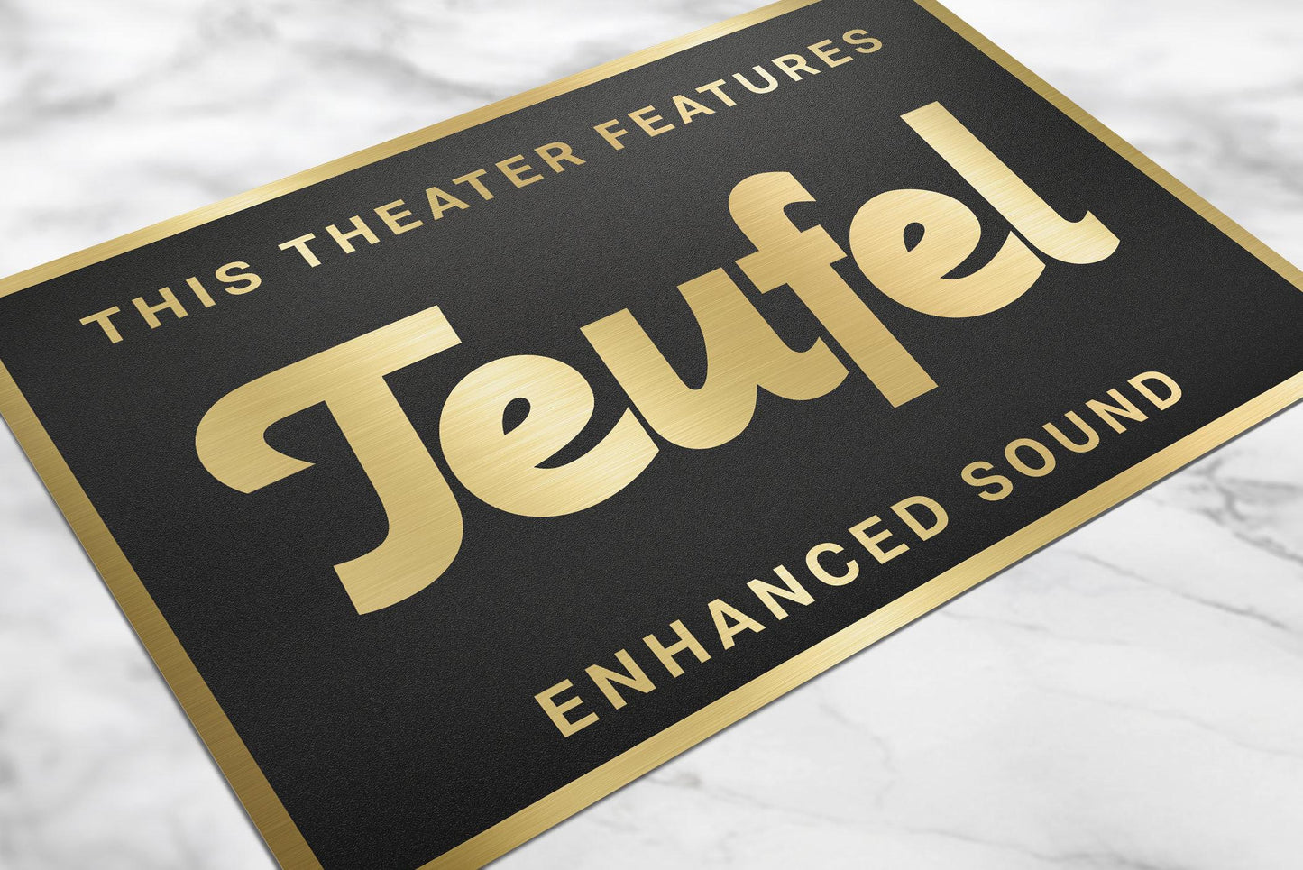 Teufel theater sign | cinema sign | theater decor
