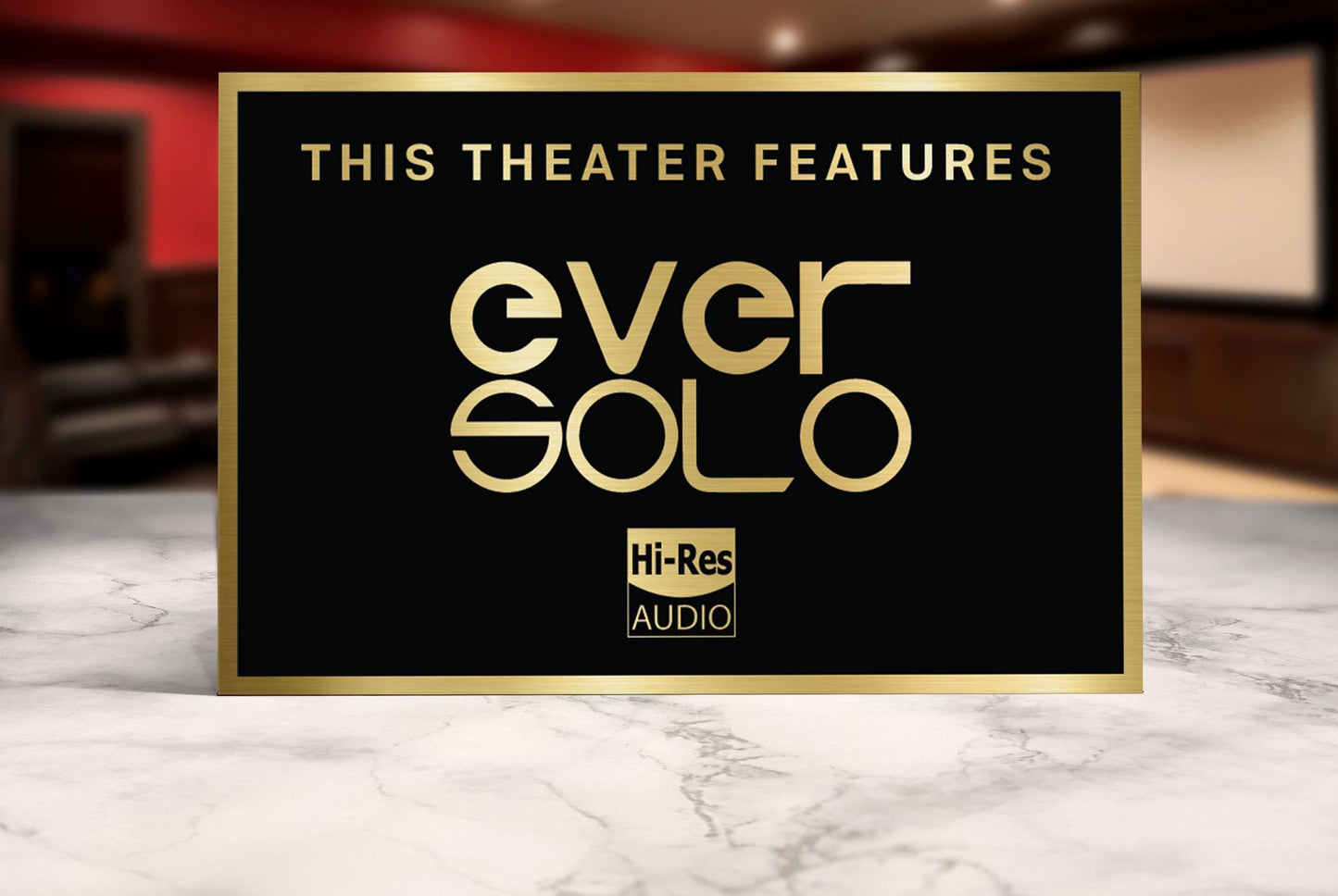 Ever solo theater sign | cinema sign | theater decor