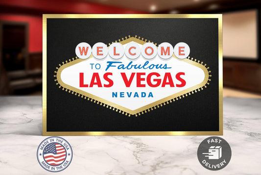 Las vegas home movie theater sign