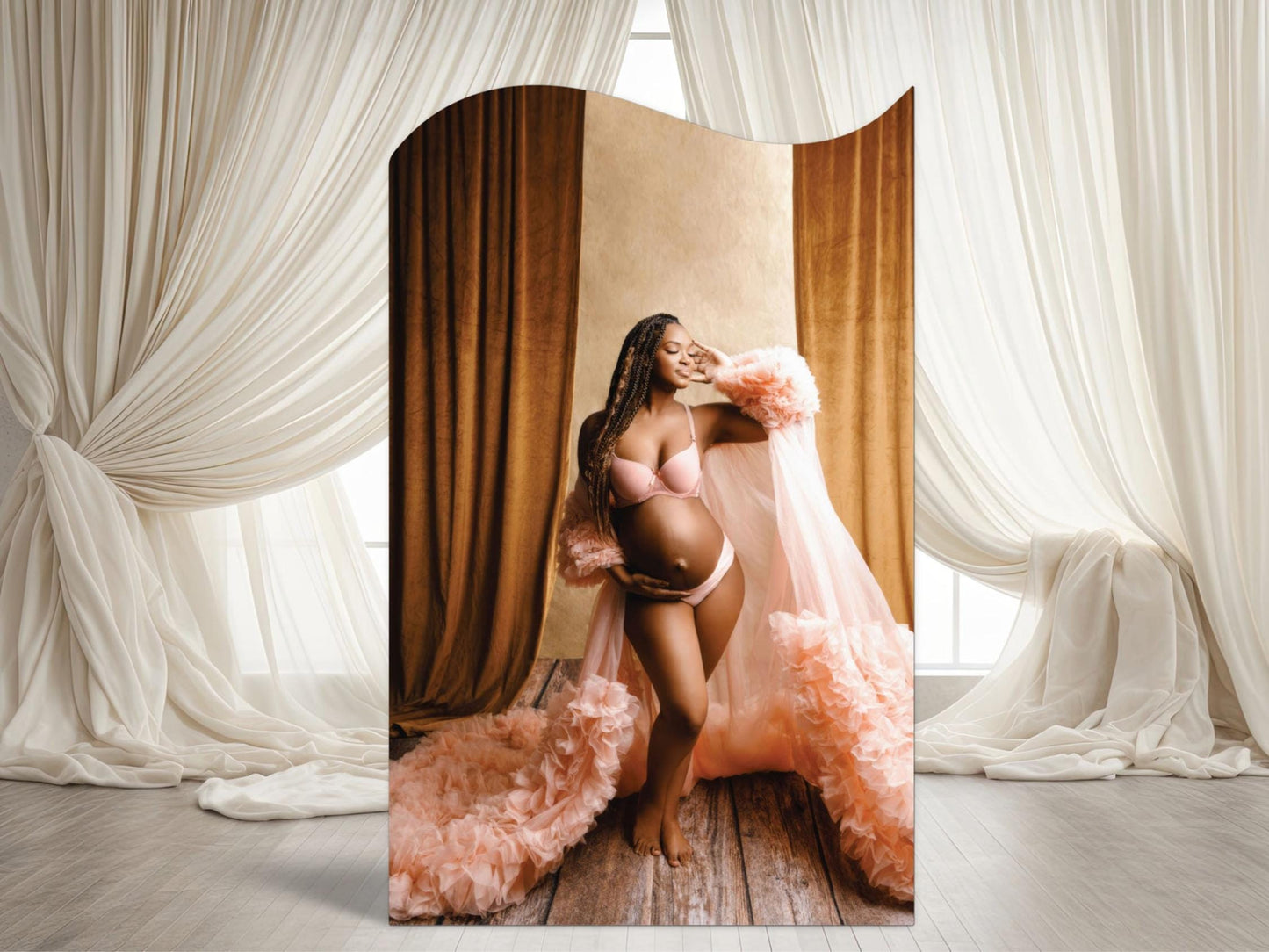 Maternity Photo Board | Baby Shower Backdrop