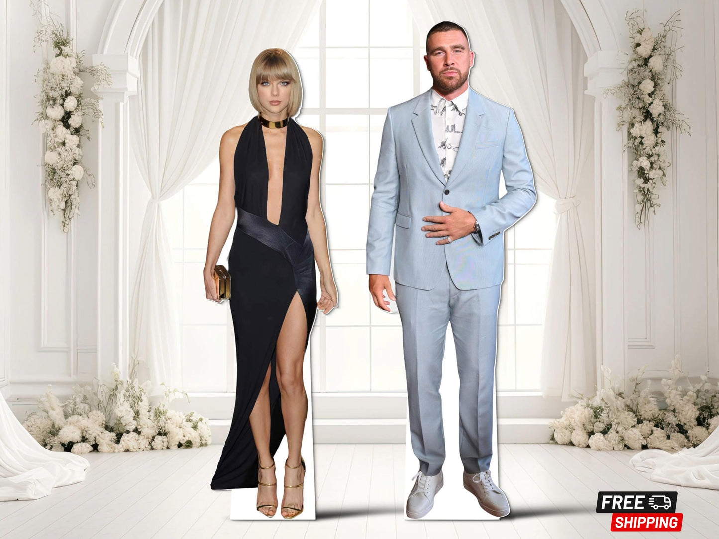 Coroplast Celebrity Cutout, Life Size, Custom Star Standee