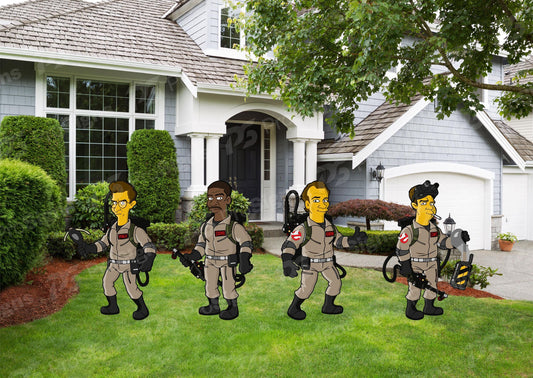Ghostbusters  cutouts | indoor/outdoor decorations | yard signs |