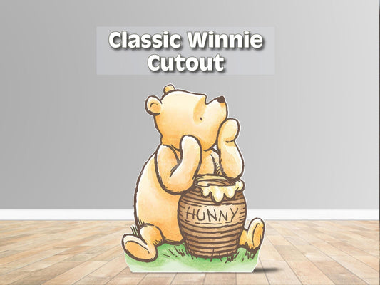 Winnie the pooh cutout | classic party decor, baby shower