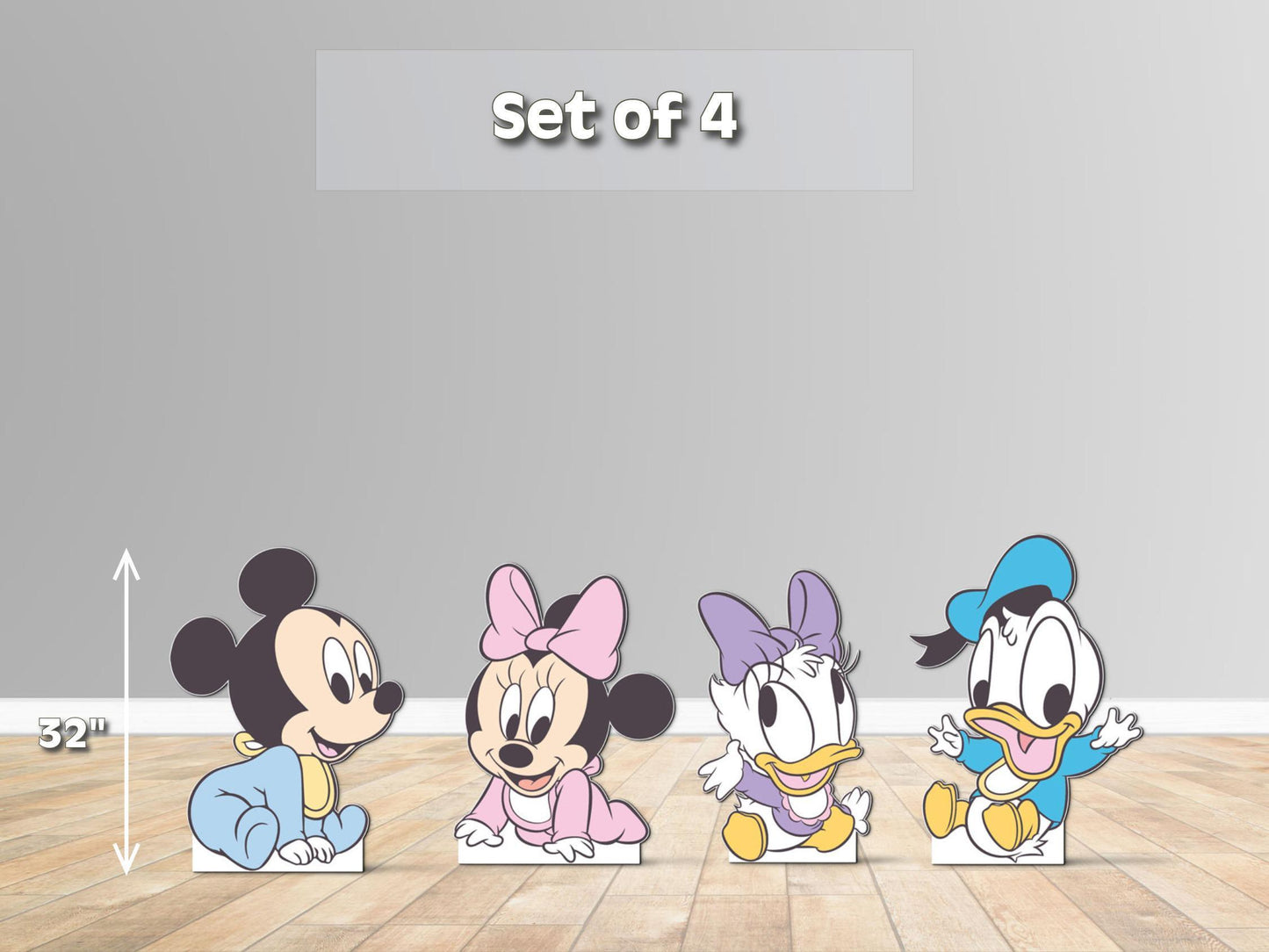 Mickey and friends cutouts |  party decor