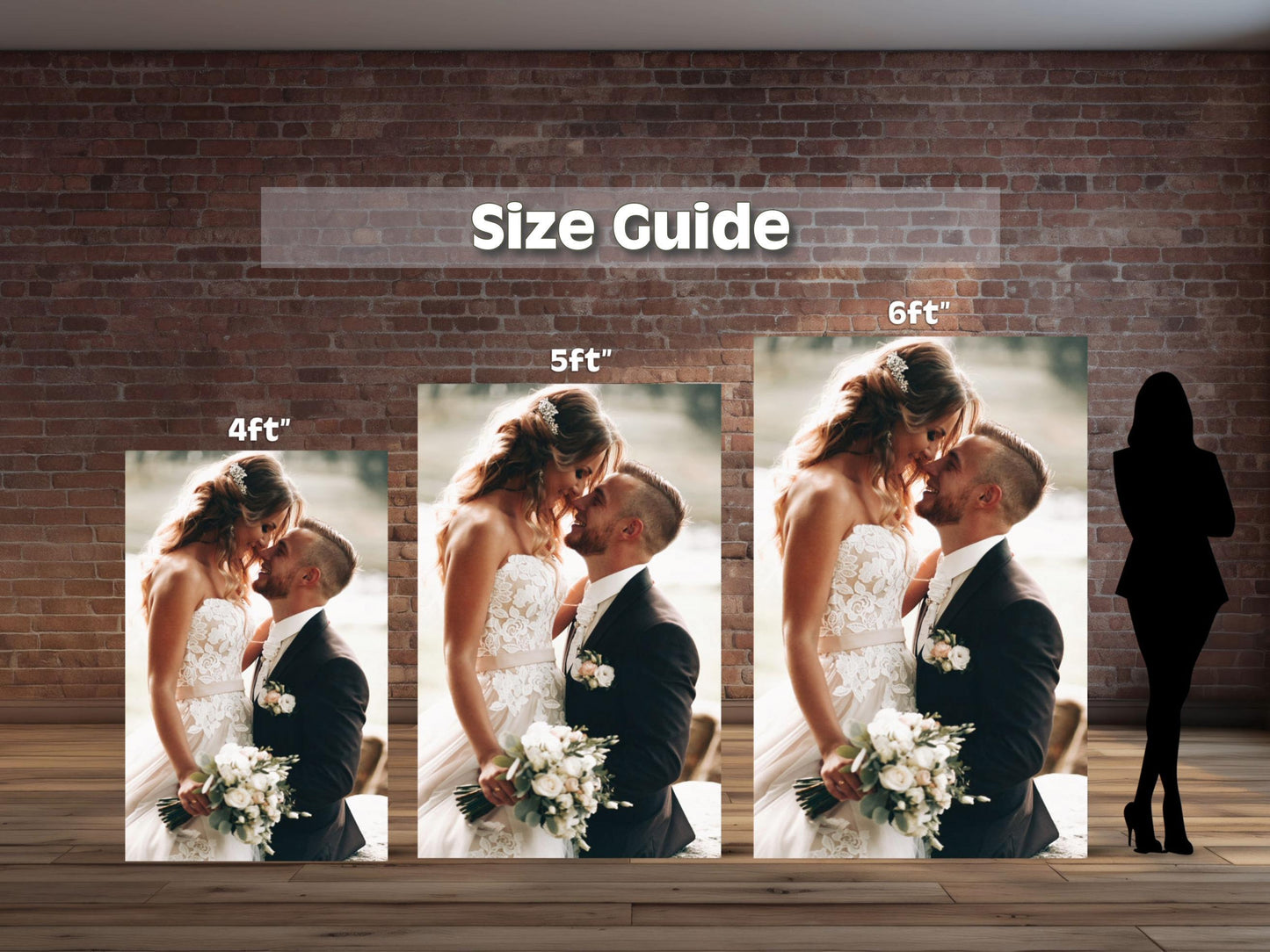 Custom wedding photo boards & backdrops